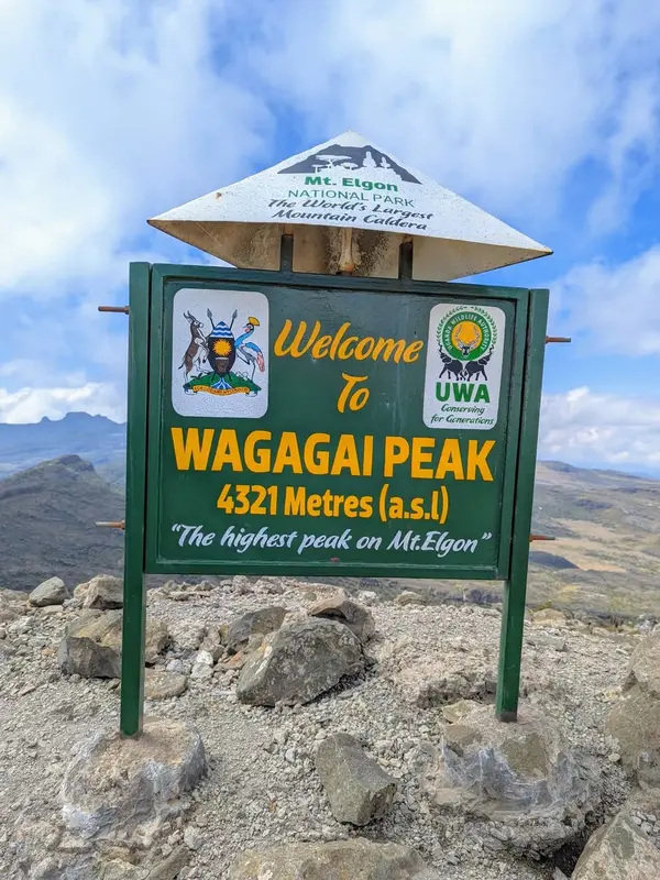 Wagagai Peak Mt Elgon